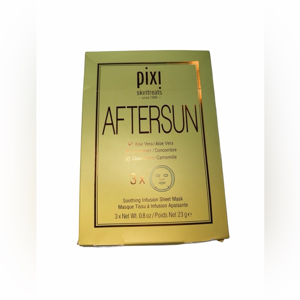 pixi Aftersun Soothing Infusion Sheet Mask • Pack of 3